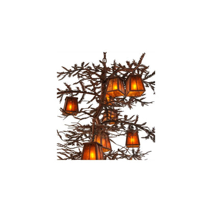Pine Branch 12 Light 48" Wide Chandelier