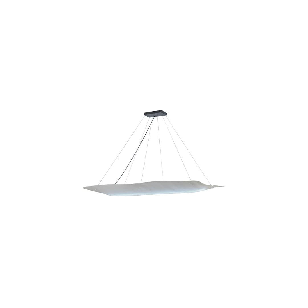 Linne 36" Wide Abstract Linear Pendant