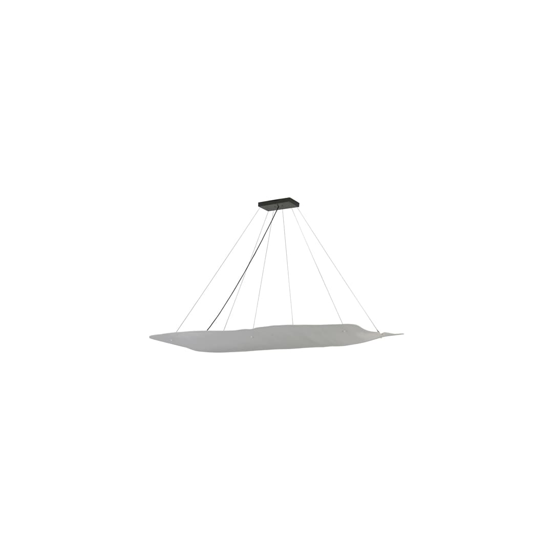 Linne 36" Wide Abstract Linear Pendant