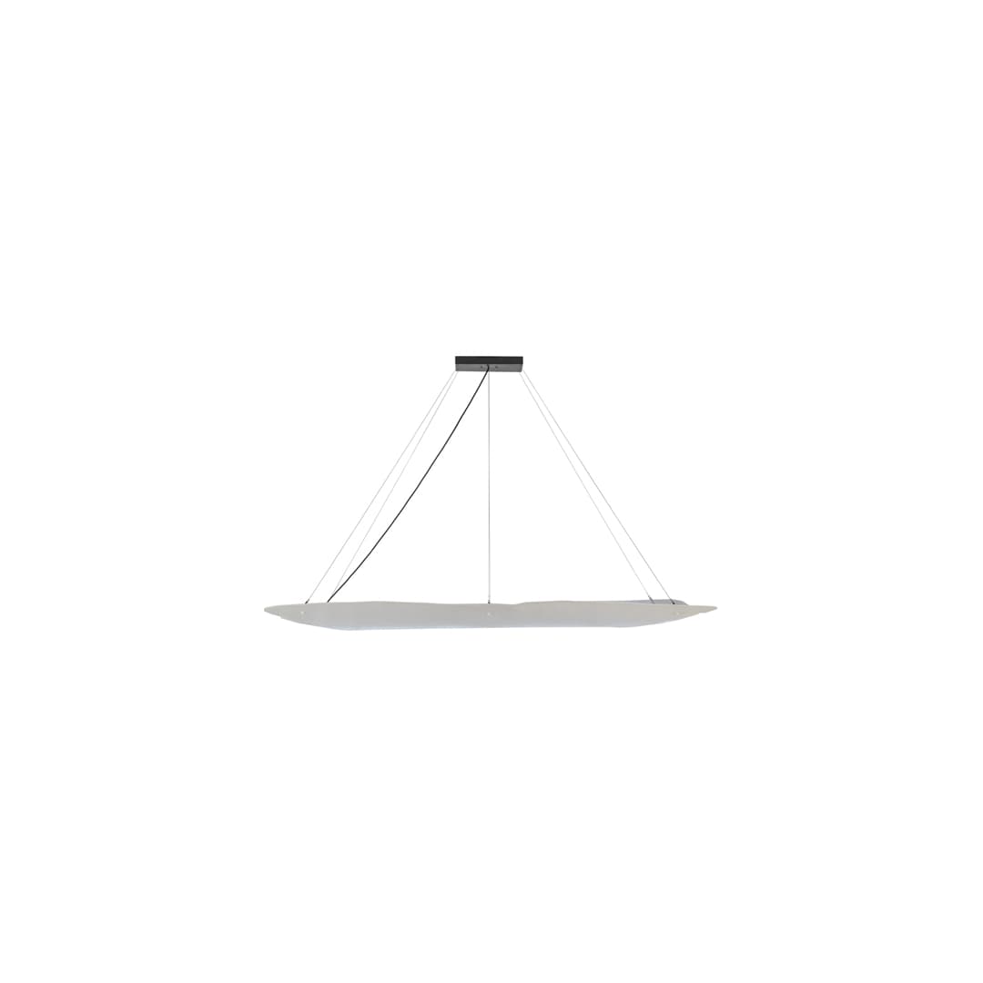 Linne 36" Wide Abstract Linear Pendant