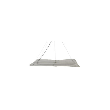 Linne 36" Wide Abstract Linear Pendant