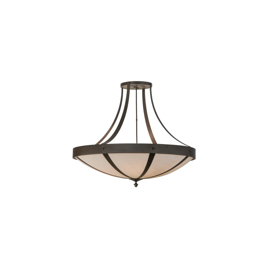 Urban 6 Light 42" Wide Semi-Flush Bowl Ceiling Fixture