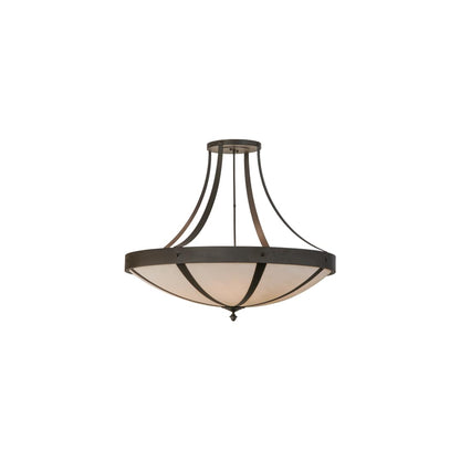 Urban 6 Light 42" Wide Semi-Flush Bowl Ceiling Fixture