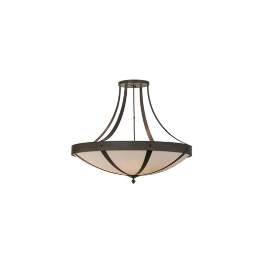 Urban 6 Light 42" Wide Semi-Flush Bowl Ceiling Fixture