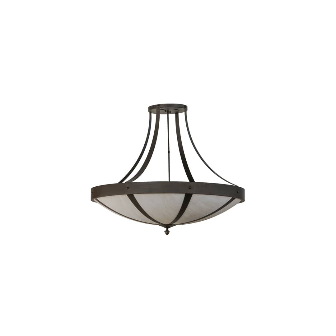 Urban 6 Light 42" Wide Semi-Flush Bowl Ceiling Fixture