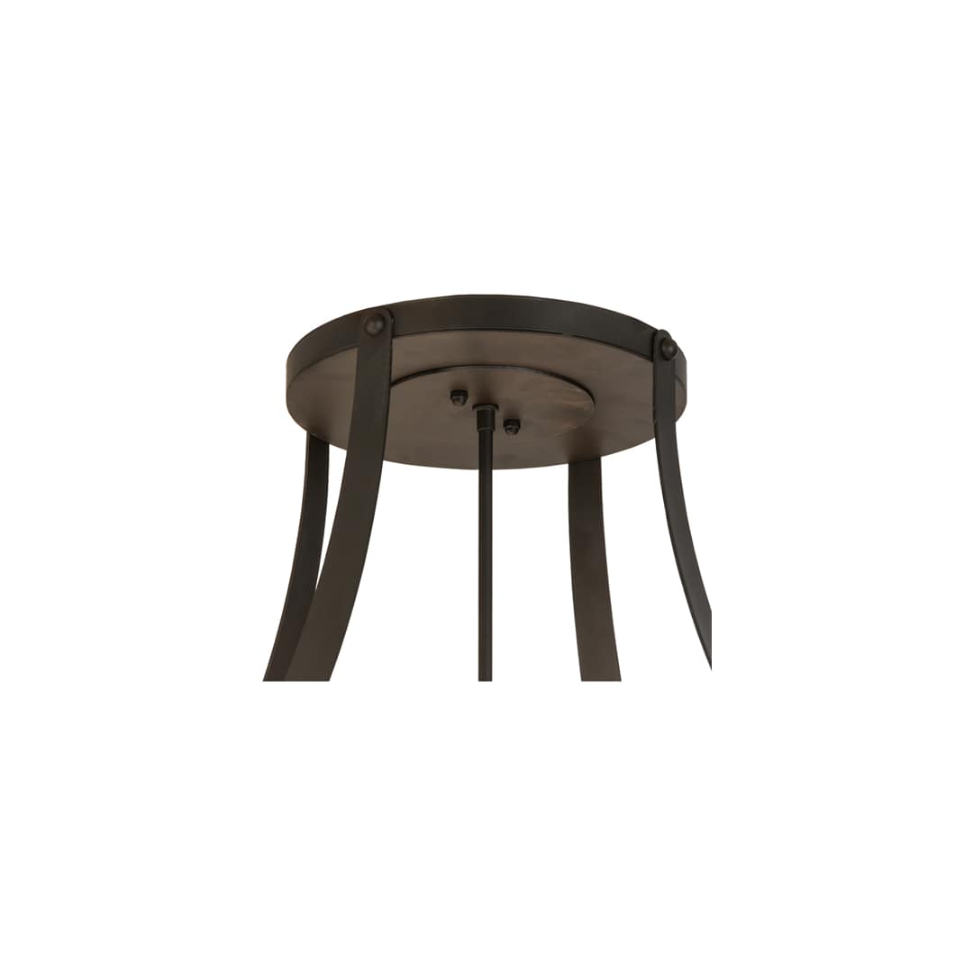 Urban 6 Light 42" Wide Semi-Flush Bowl Ceiling Fixture