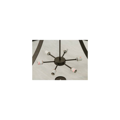 Urban 6 Light 42" Wide Semi-Flush Bowl Ceiling Fixture