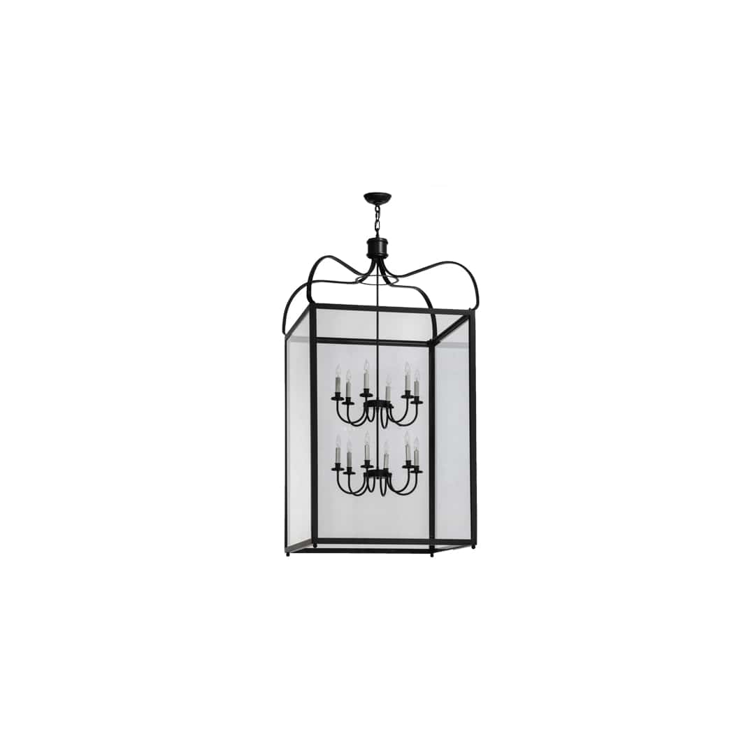 Rennes 12 Light 43" Wide Taper Candle Pendant