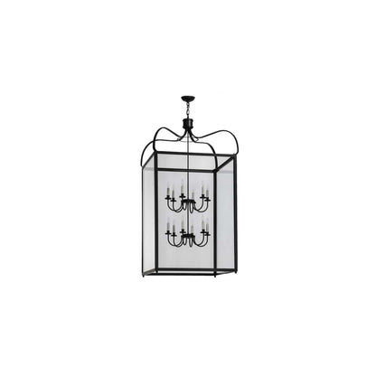Rennes 12 Light 43" Wide Taper Candle Pendant