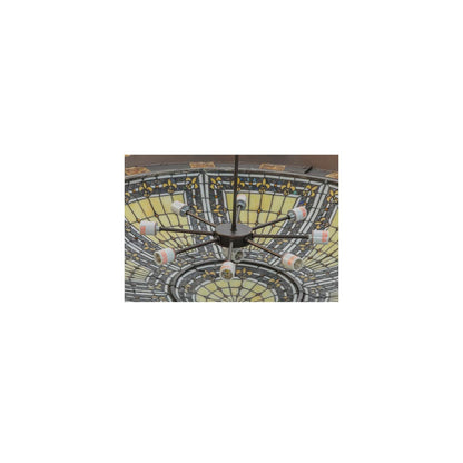 Fleur-de-lis 10 Light 57" Wide Pendant