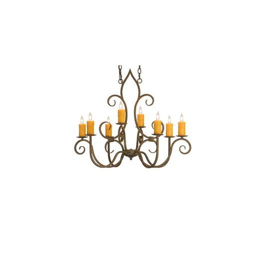 Clifton 8 Light 26" Wide Taper Candle Style Chandelier