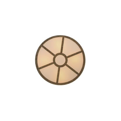 Donya 4 Light 26" Wide Semi-Flush Drum Ceiling Fixture - Corinth Finish