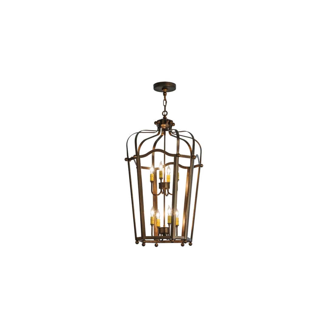 Citadel 8 Light 22" Wide Taper Candle Pendant