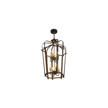 Citadel 8 Light 22" Wide Taper Candle Pendant