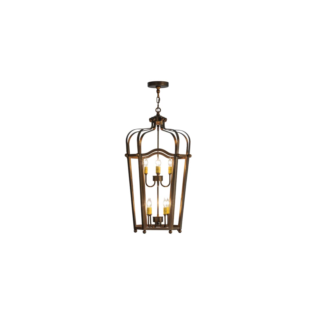 Citadel 8 Light 22" Wide Taper Candle Pendant