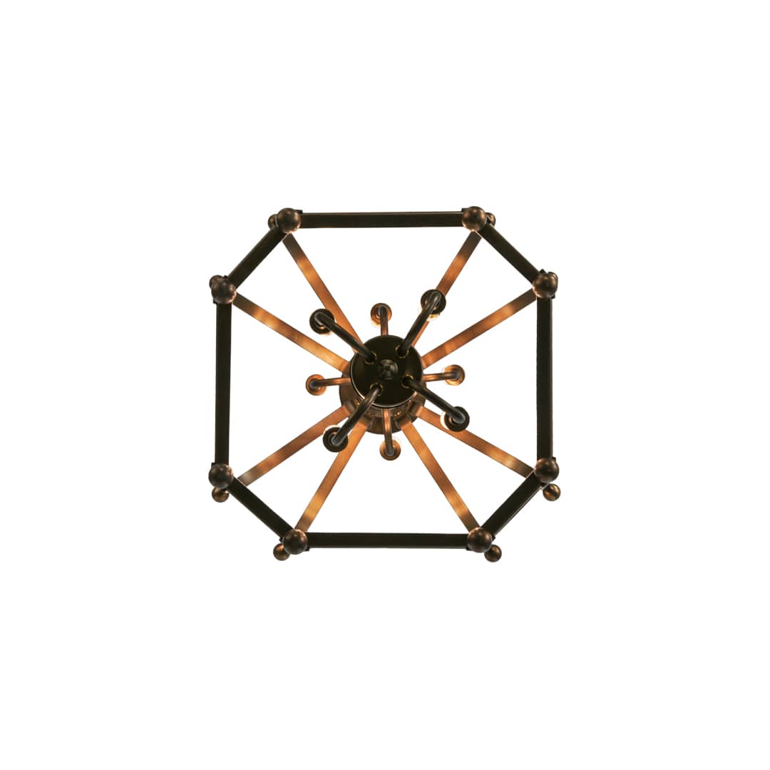 Citadel 8 Light 22" Wide Taper Candle Pendant