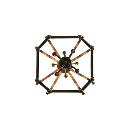 Citadel 8 Light 22" Wide Taper Candle Pendant