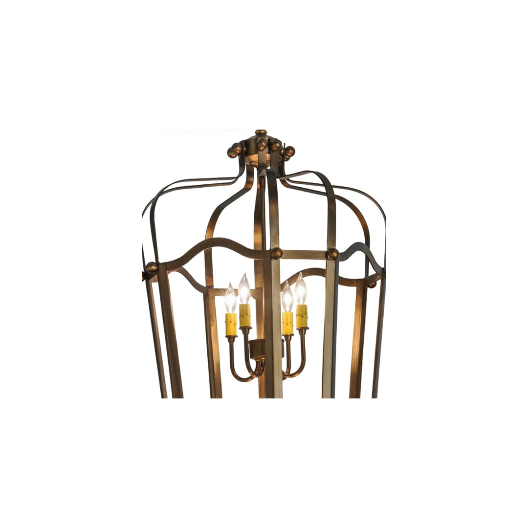 Citadel 8 Light 22" Wide Taper Candle Pendant