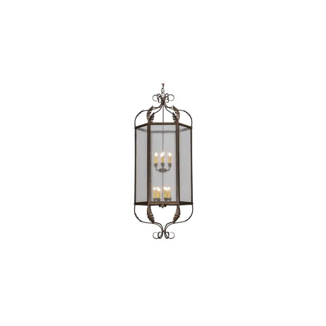 Calida 12 Light 24" Wide Taper Candle Pendant