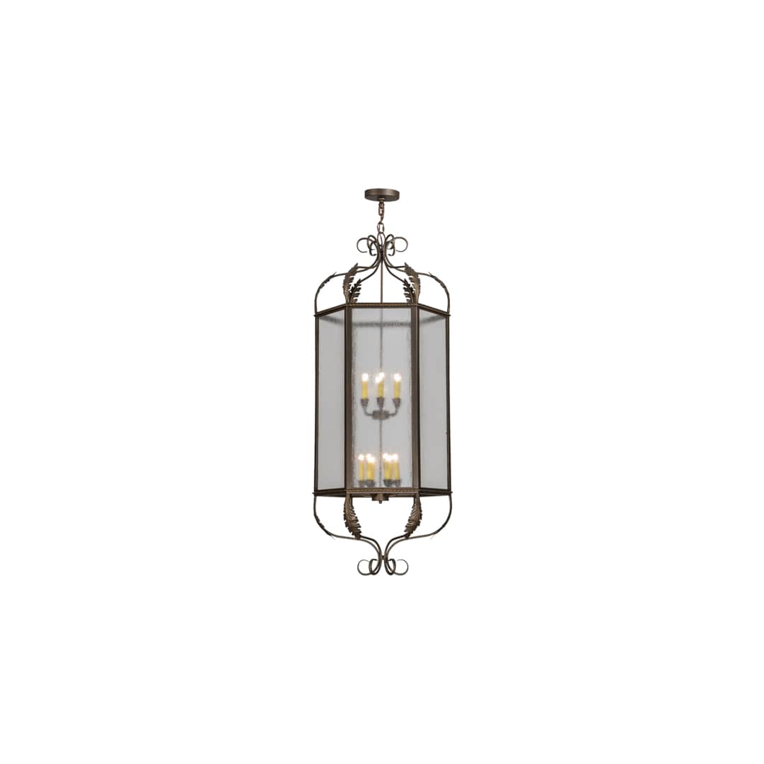 Calida 12 Light 24" Wide Taper Candle Pendant