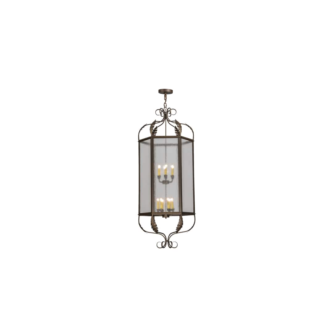 Calida 12 Light 24" Wide Taper Candle Pendant