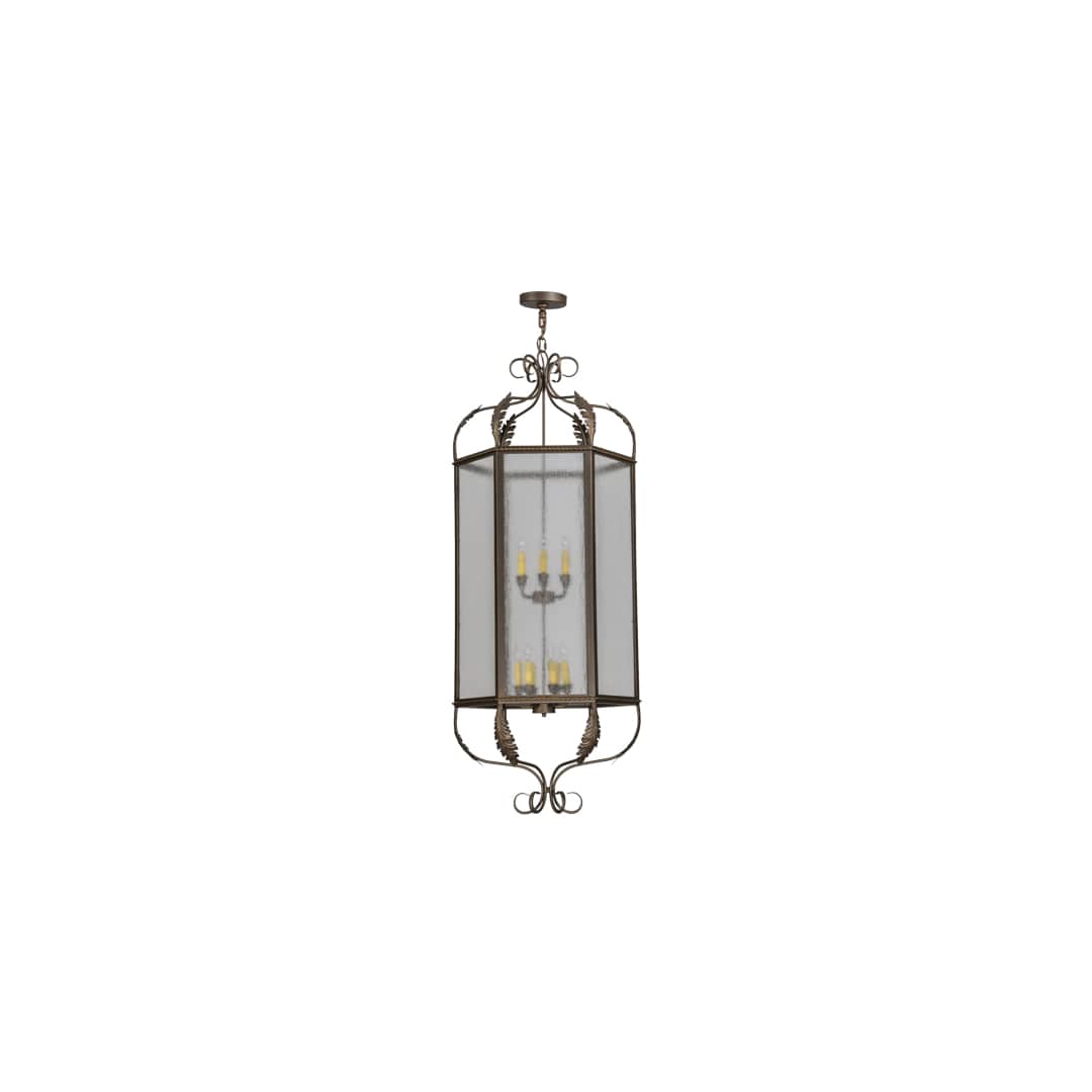 Calida 12 Light 24" Wide Taper Candle Pendant