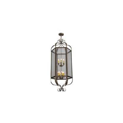Calida 12 Light 24" Wide Taper Candle Pendant