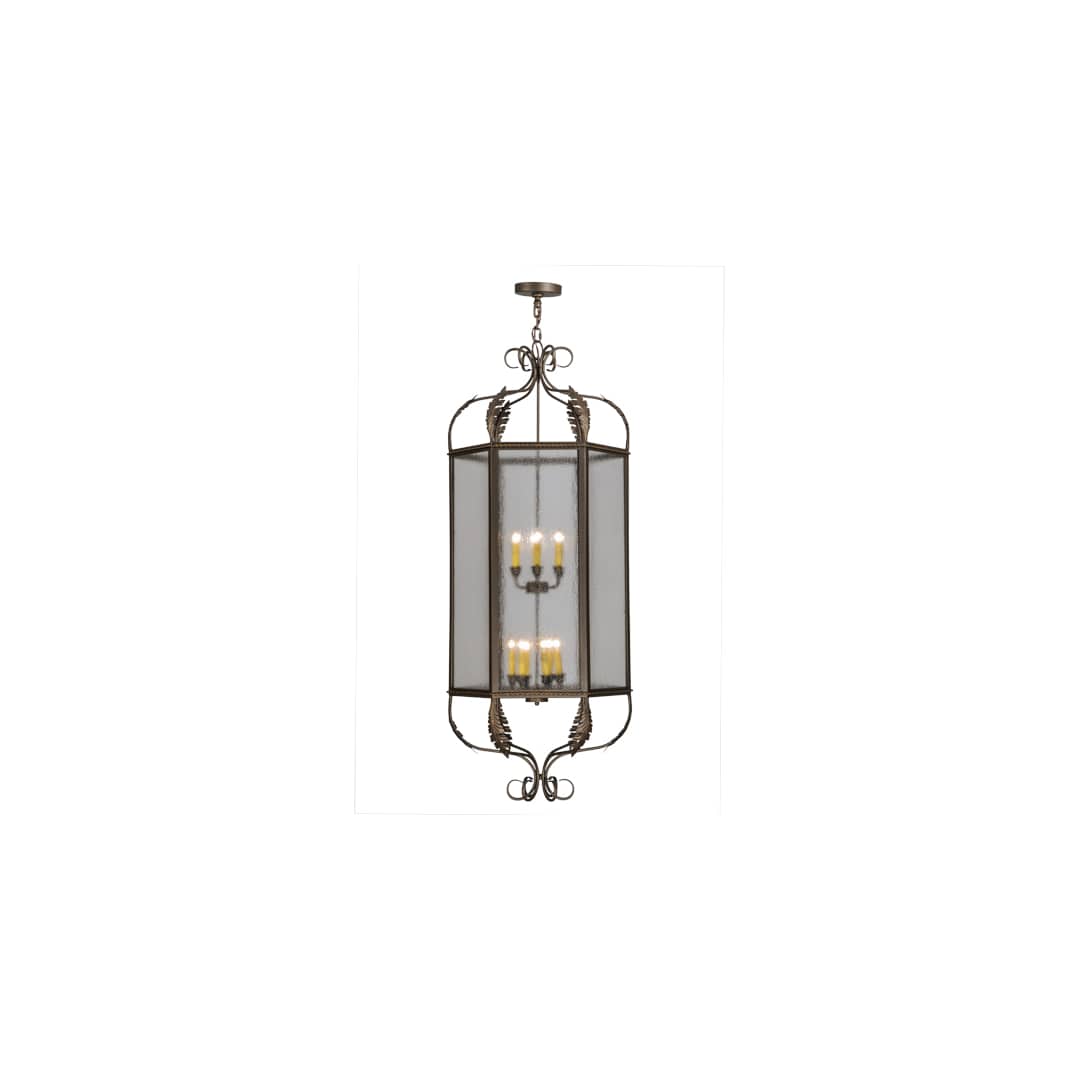 Calida 12 Light 24" Wide Taper Candle Pendant