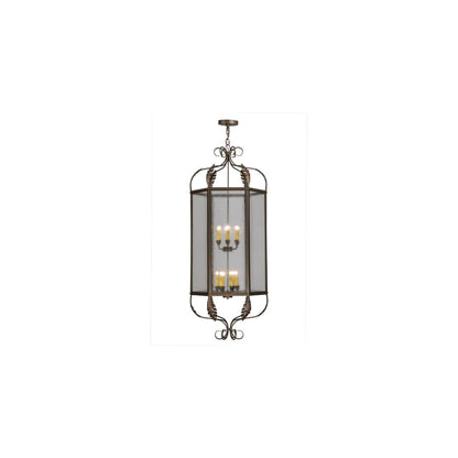 Calida 12 Light 24" Wide Taper Candle Pendant
