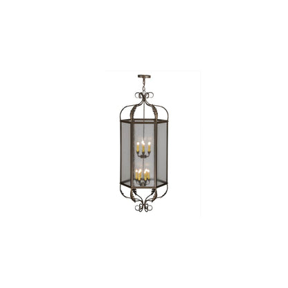 Calida 12 Light 24" Wide Taper Candle Pendant