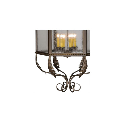 Calida 12 Light 24" Wide Taper Candle Pendant