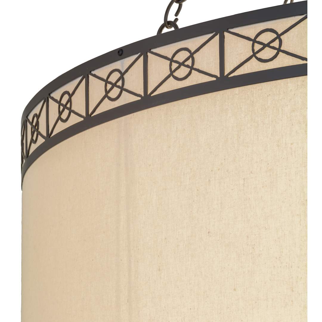 Cilindro 8 Light 48" Wide Suspension Pendant