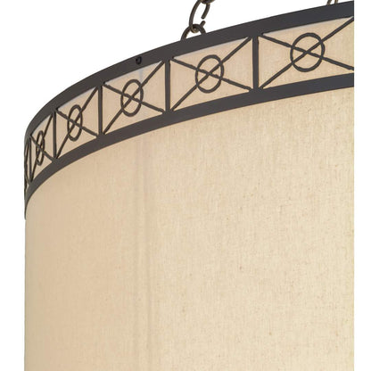 Cilindro 8 Light 48" Wide Suspension Pendant