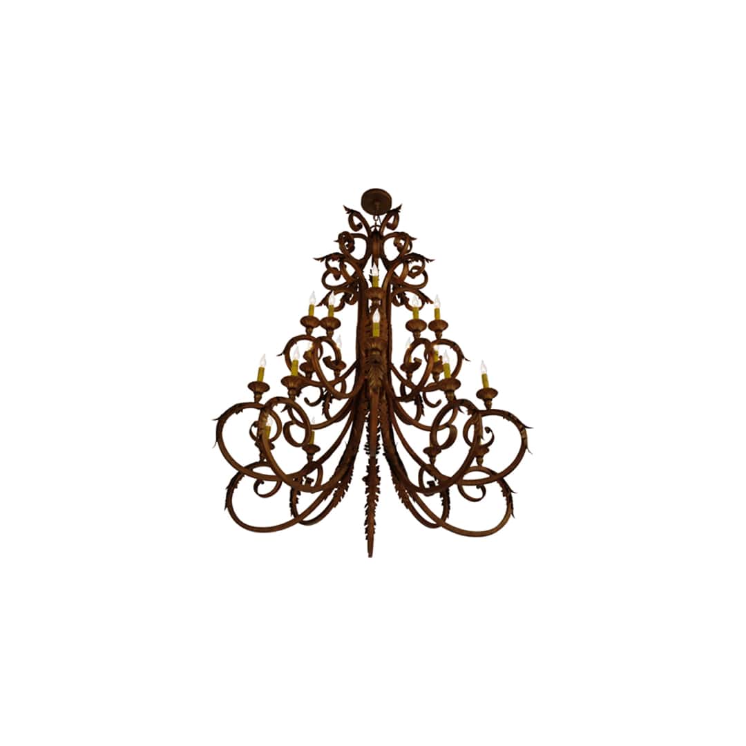 Serratina 20 Light 48" Wide Taper Candle Style Chandelier
