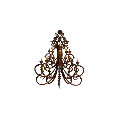 Serratina 20 Light 48" Wide Taper Candle Style Chandelier