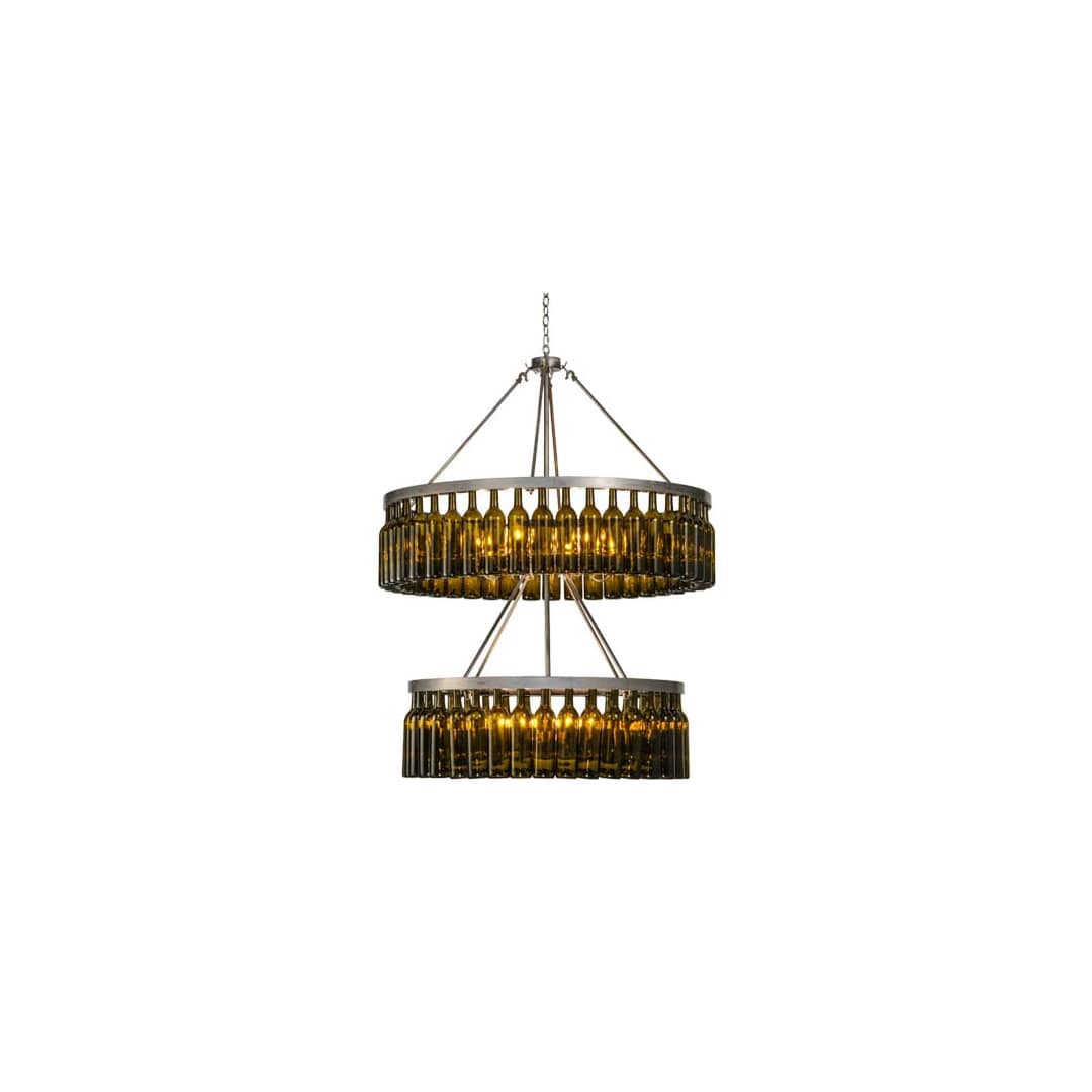 Tuscan Vineyard 12 Light 46" Wide Ring Chandelier
