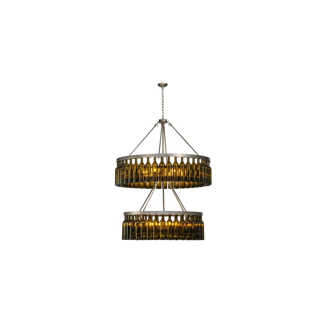 Tuscan Vineyard 12 Light 46" Wide Ring Chandelier