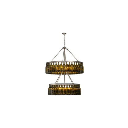 Tuscan Vineyard 12 Light 46" Wide Ring Chandelier