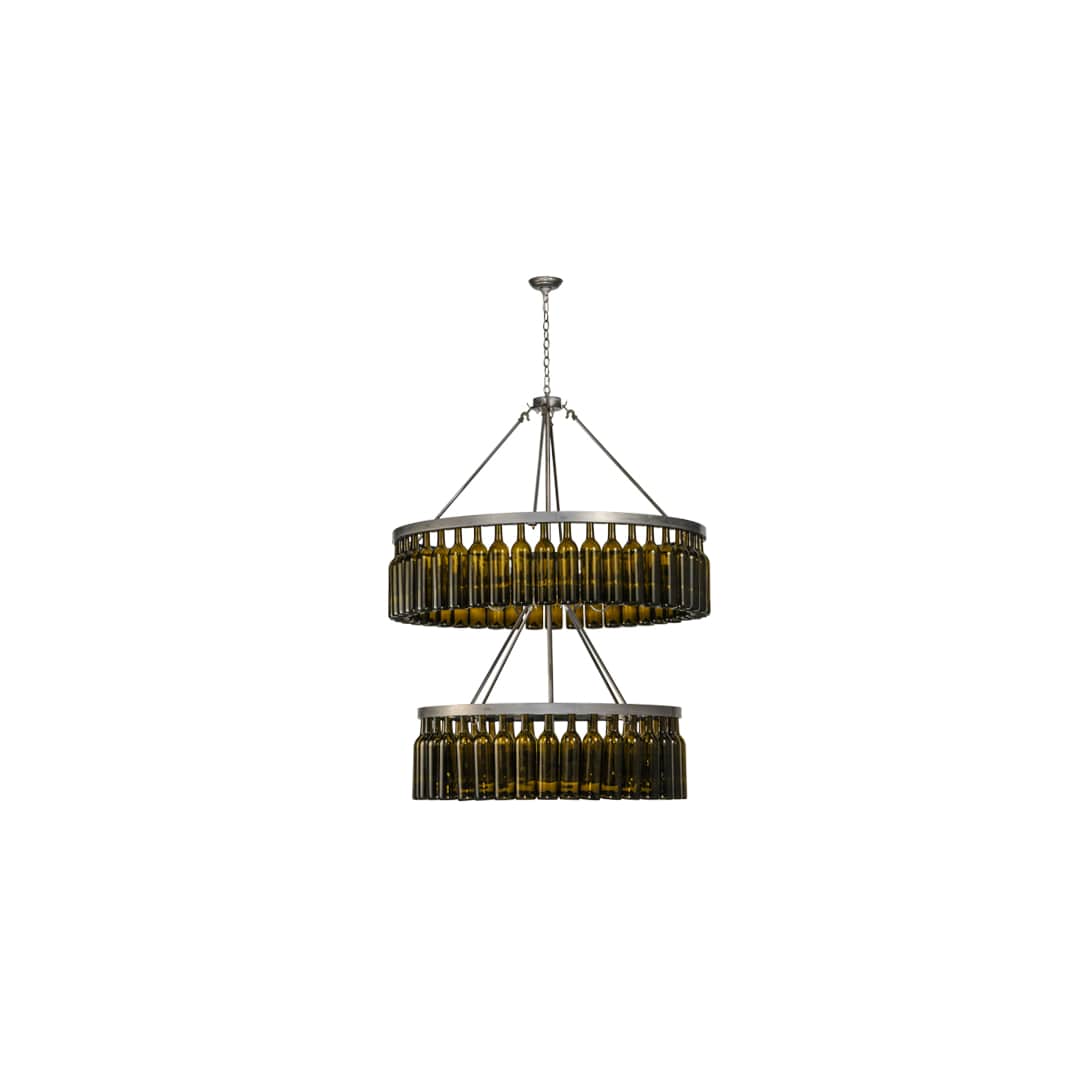 Tuscan Vineyard 12 Light 46" Wide Ring Chandelier