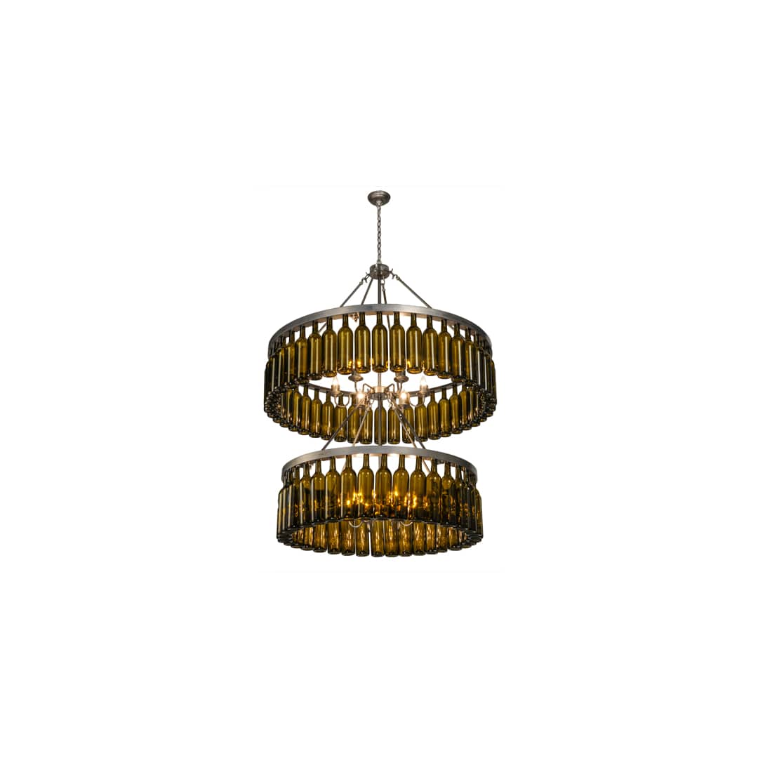 Tuscan Vineyard 12 Light 46" Wide Ring Chandelier