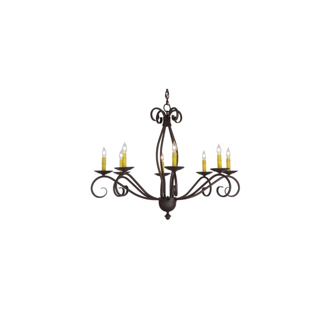 Sienna 8 Light 36" Wide Taper Candle Style Chandelier