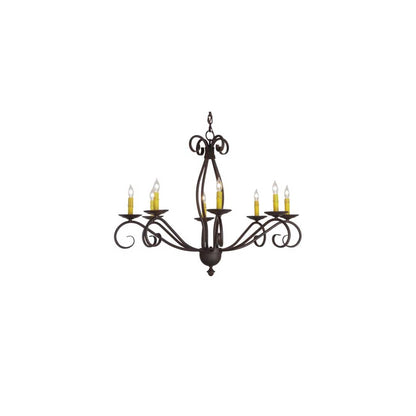 Sienna 8 Light 36" Wide Taper Candle Style Chandelier