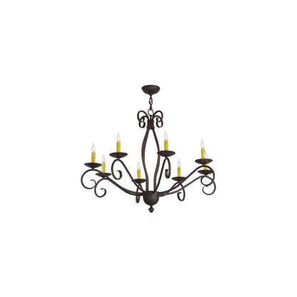 Sienna 8 Light 36" Wide Taper Candle Style Chandelier