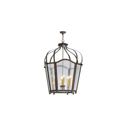 Citadel 6 Light 33" Wide Taper Candle Pendant