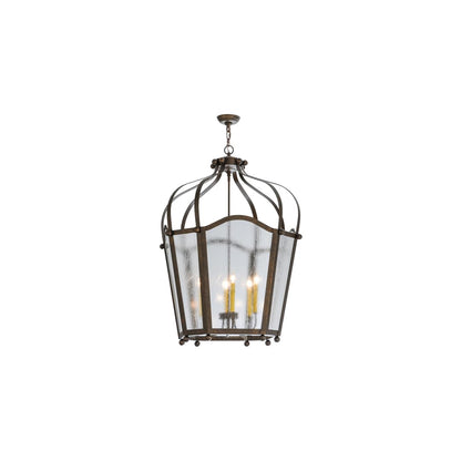 Citadel 6 Light 33" Wide Taper Candle Pendant
