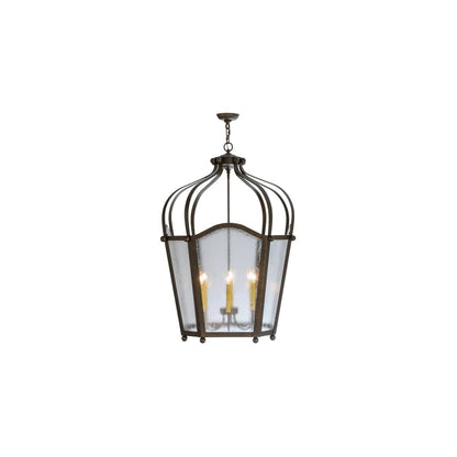 Citadel 6 Light 33" Wide Taper Candle Pendant