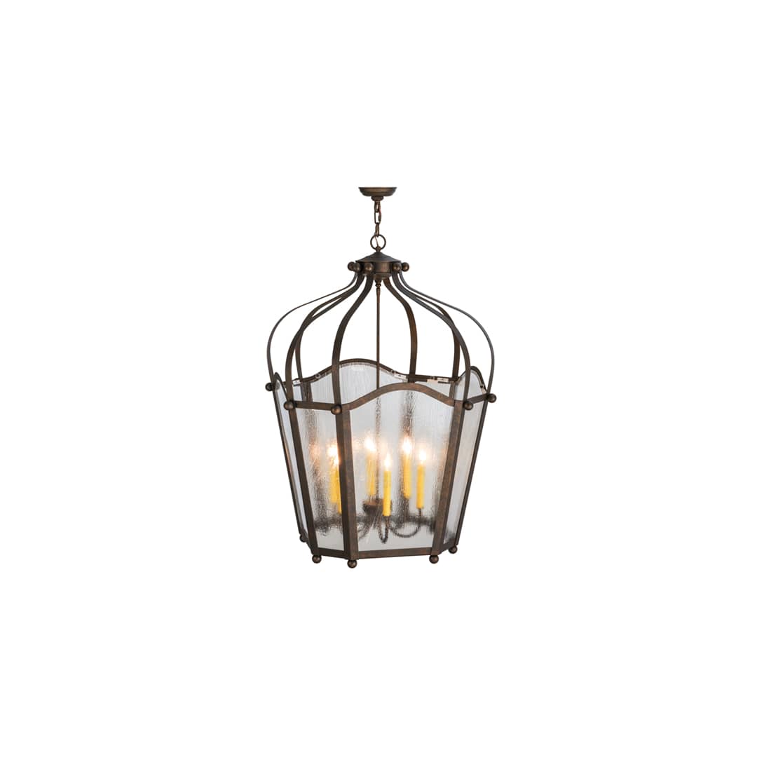 Citadel 6 Light 33" Wide Taper Candle Pendant