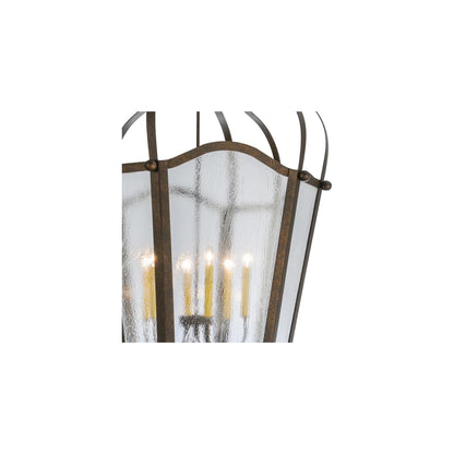 Citadel 6 Light 33" Wide Taper Candle Pendant