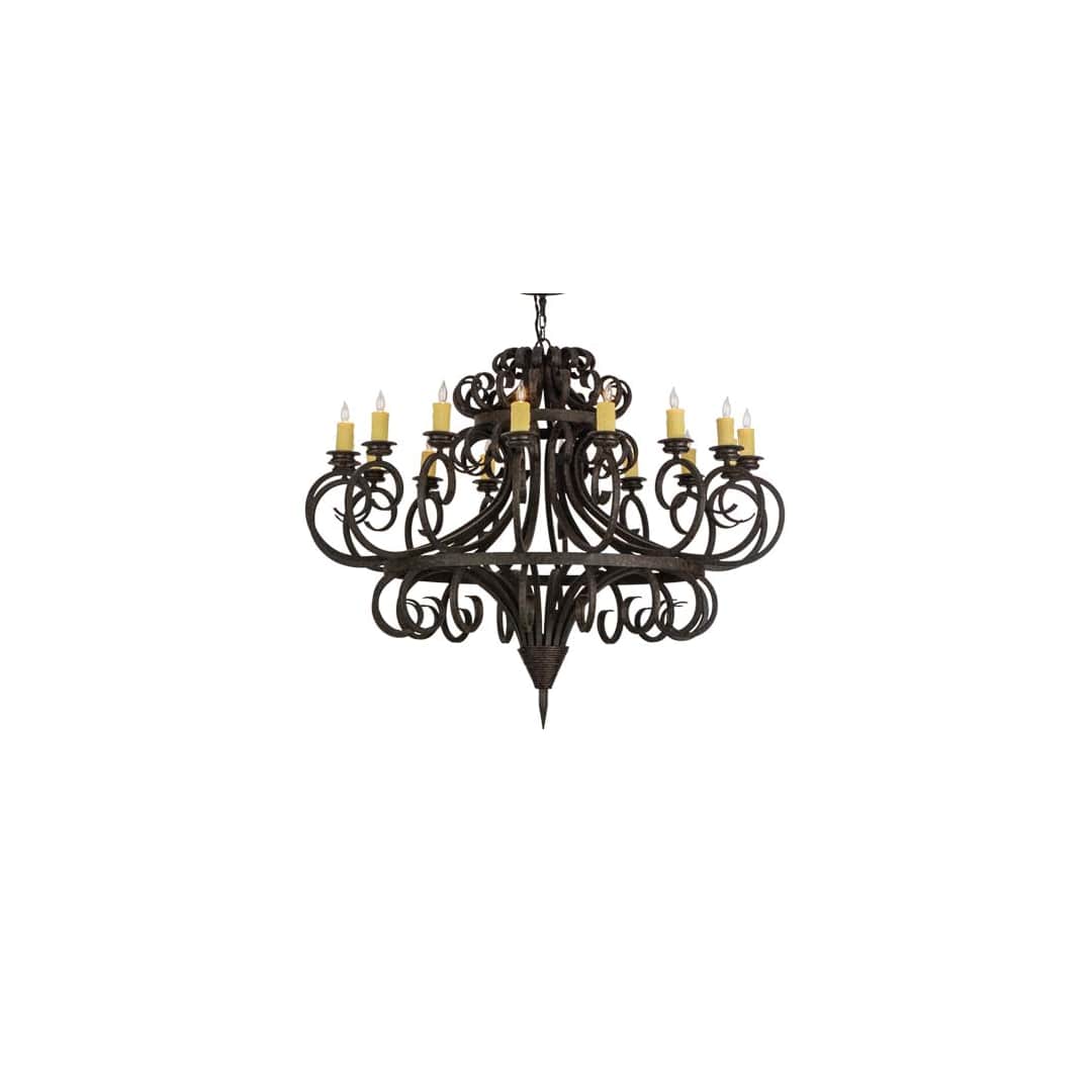Symen 16 Light 60" Wide Taper Candle Style Chandelier