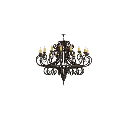 Symen 16 Light 60" Wide Taper Candle Style Chandelier